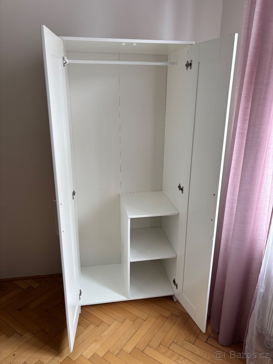 Skříň IKEA BRIMNES – bílá, 2 dveře - 3