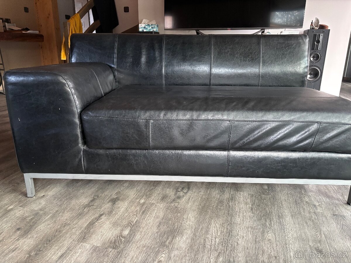 Ikea sedačka kožená - 3