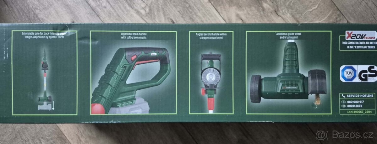 Aku čistič spár Parkside - 3