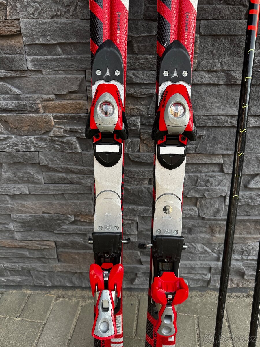 Sjezdové lyže Atomic GS II 135 cm + hole Scott 115 cm - 3