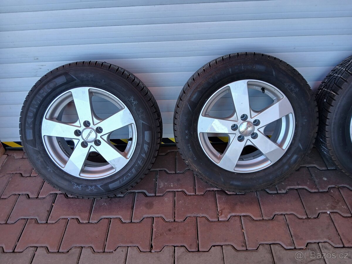 FIAT TIPO / 500L ALU DEZENT R15 SE ZIMNÍMI PNEU - 3