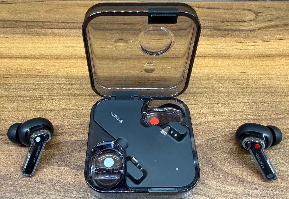 Nothing Ear (Black) – super stav, pouzdro lehce poškrábáné - 3