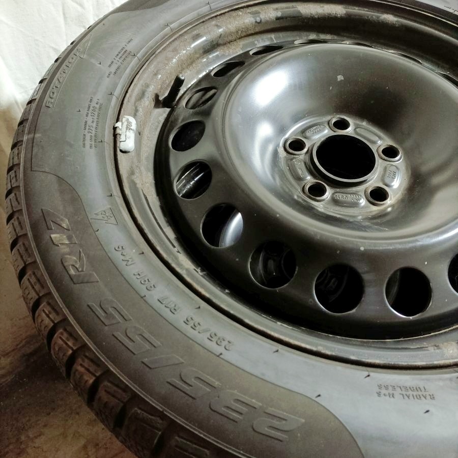 17" plechová kola – 5x108 – 7,5J x 17" ET55 - 3