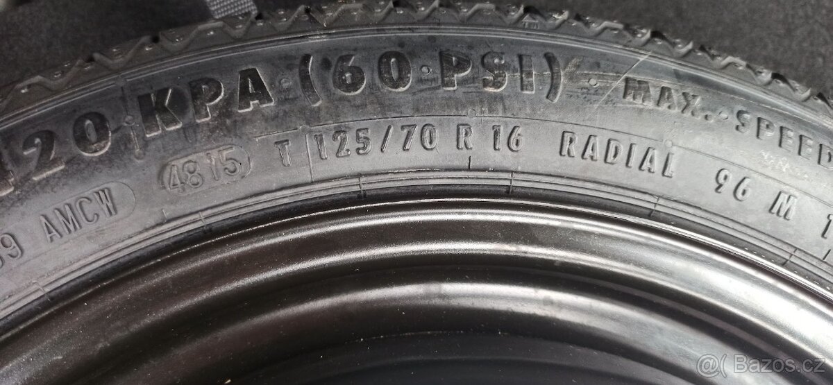 Dojezdové kolo 5x100 - 3