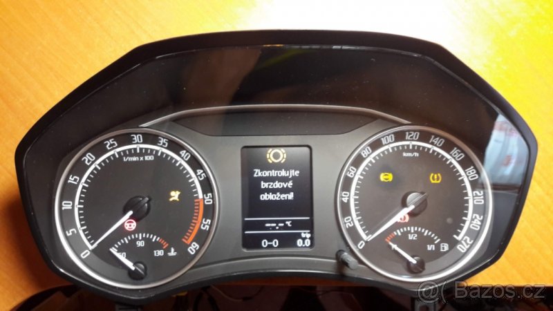 Octavia 2 RS maxidot budíky 1Z0920843T facelift - 3