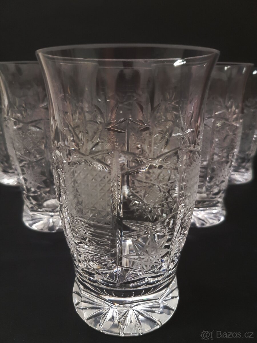 Sklenice broušené - 3