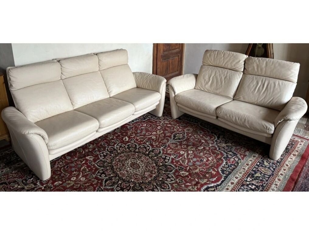 Luxusní kožená sedací souprava 3+2+1, 2883 - 3