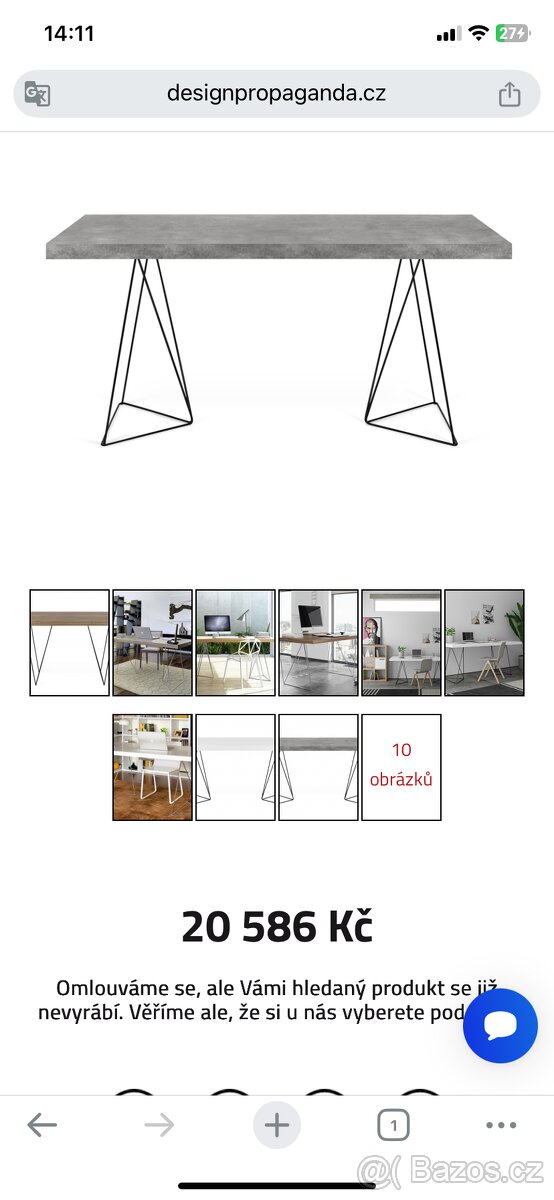 Designový luxusní stůl - 3