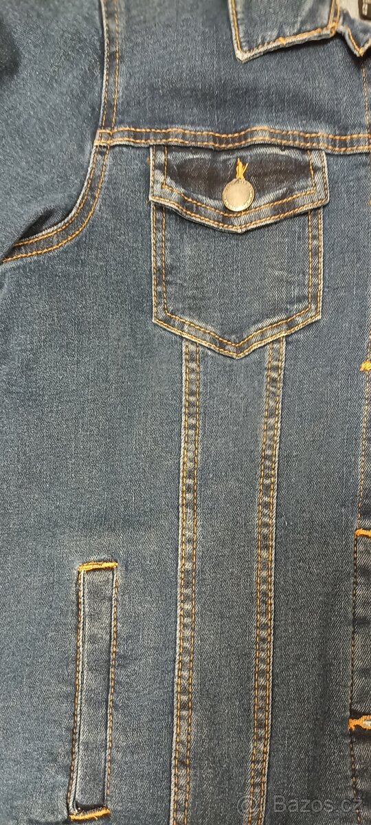 Bunda dámská džínová vel.36 - 3