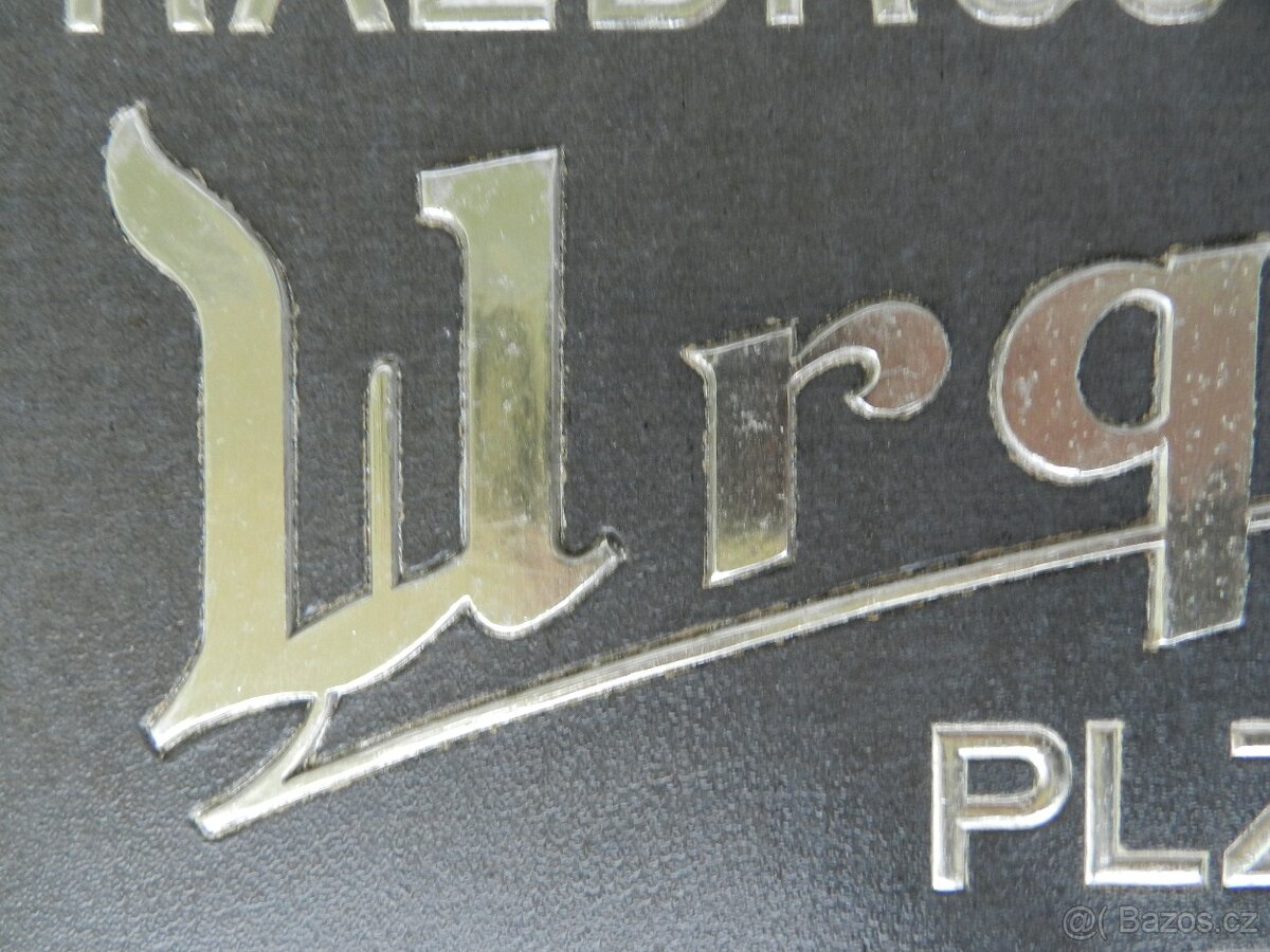 CEDULE Urquell 30 léta ČSR - 3