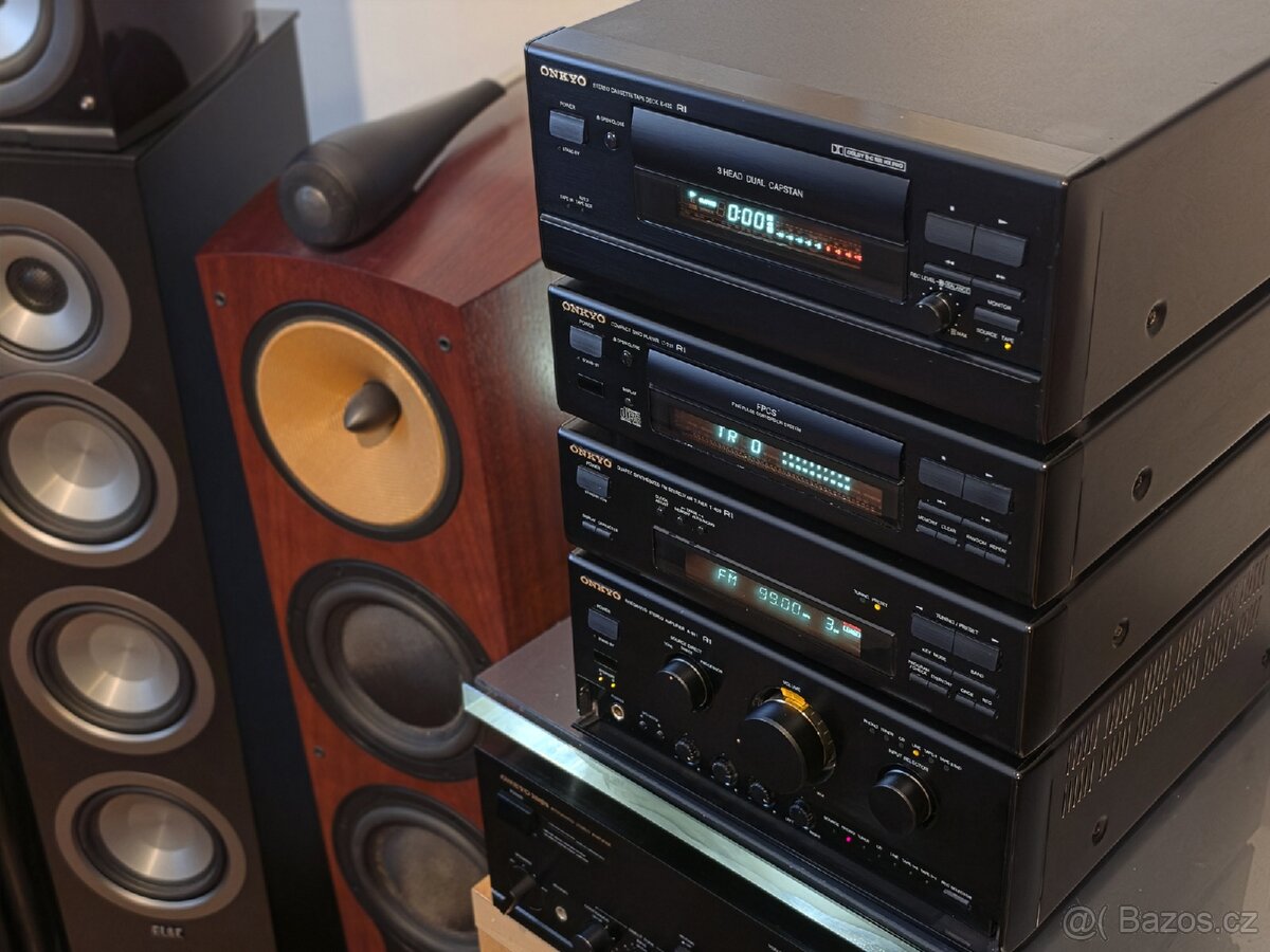 HiEnd midi vĕž ONKYO zes,tuner,mgf,cd, 1.maj, garance - 3