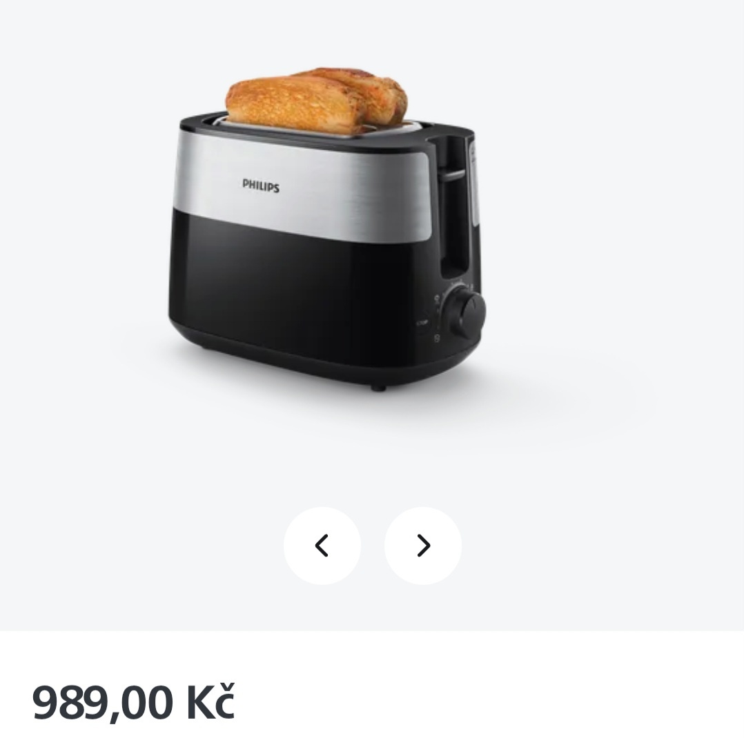 Topinkovač Philips HD 2516/90 - 3