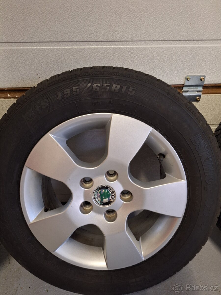 4 ks originál alu Škoda Helios. - 3