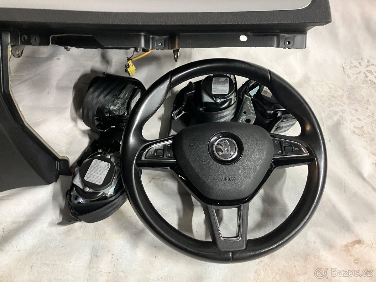 Škoda Superb 2 airbagová sada 2015 - 3