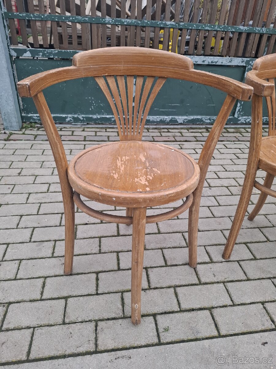 4 x židle thonet - 3