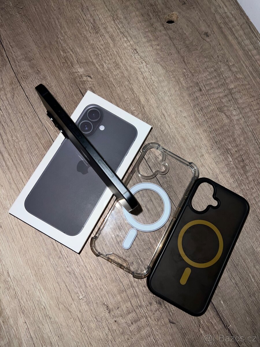 iPhone 16 (128 GB) – Černý, TOP STAV, V ZÁRUCE - 3