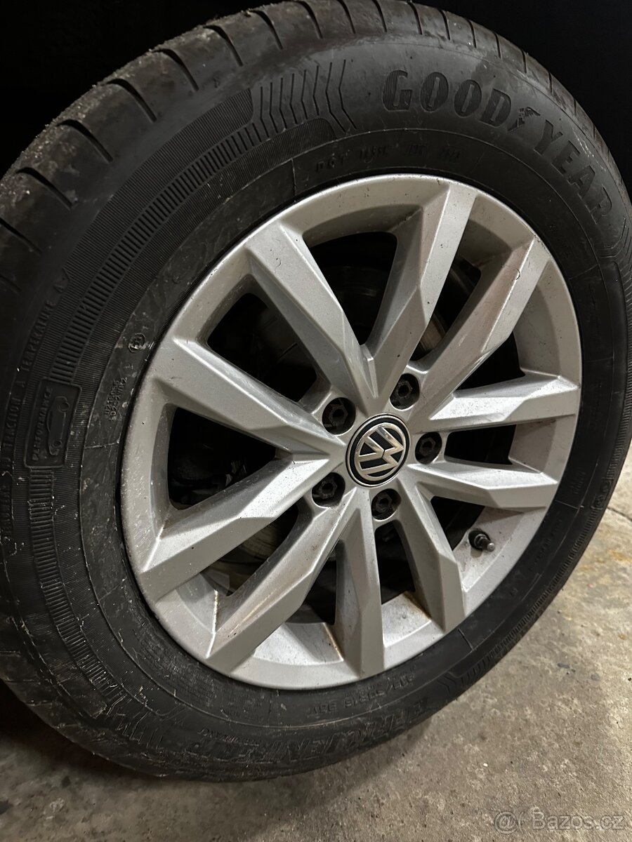 Kola alu hliníková originál VW oem r16 5x112 sepang Passat - 3