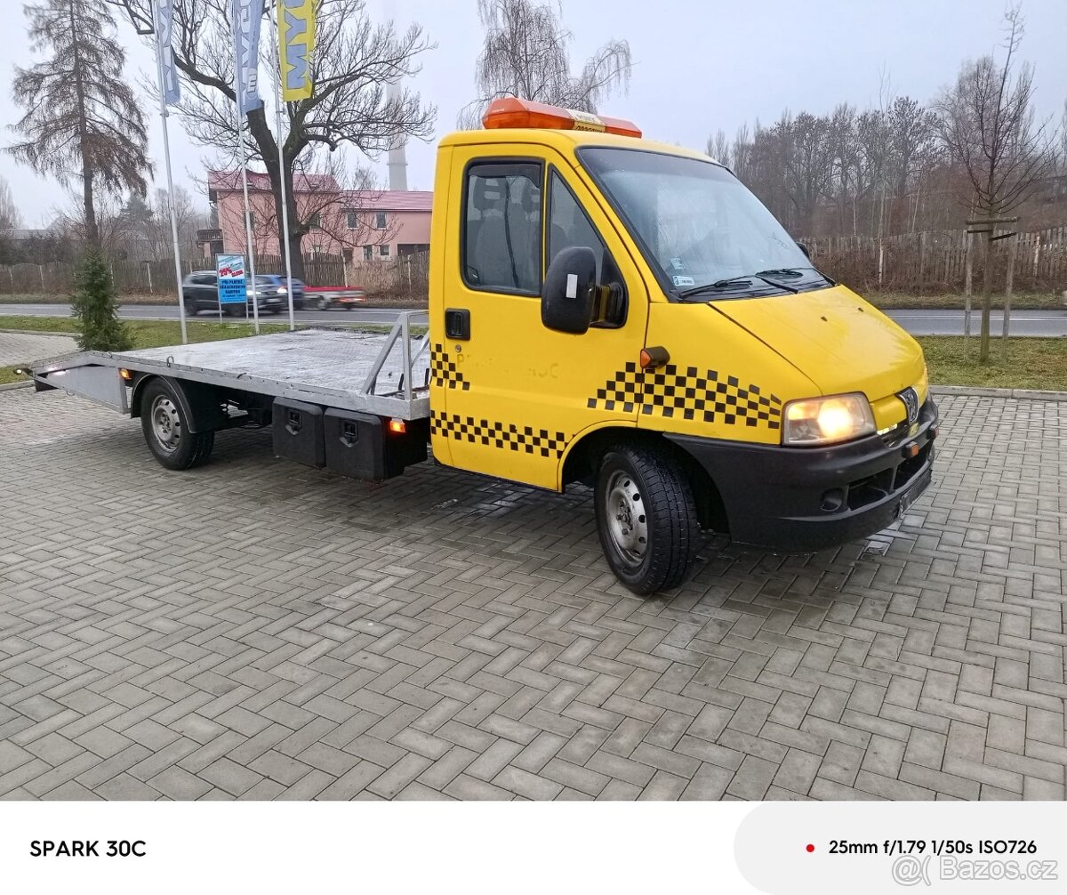 Odtahovka peugeot boxer 2.8HDi 94kw - 3