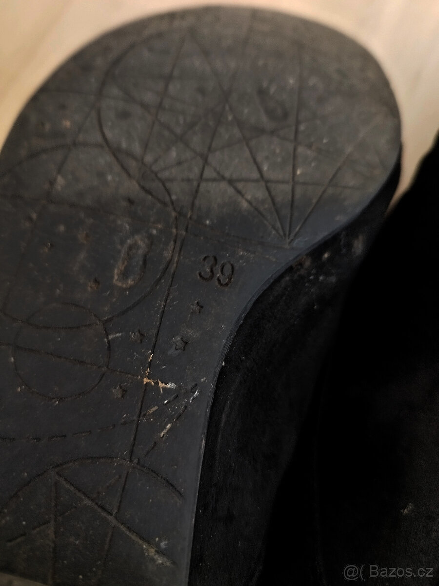 Kotníkové boty Deichmann vel. 39 - 3