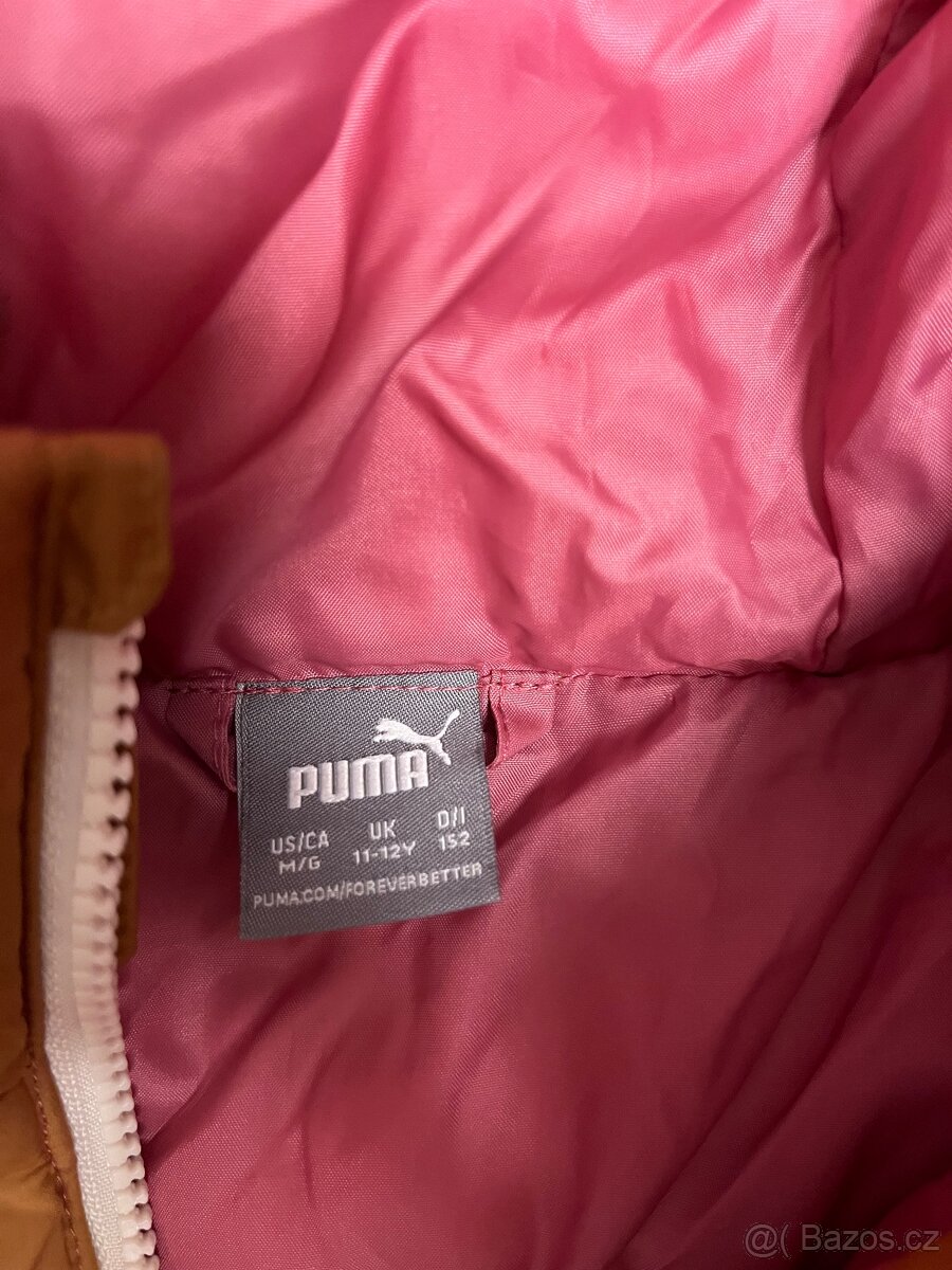 Prodám dívčí, zimní bundu Puma vel. 152 - 3