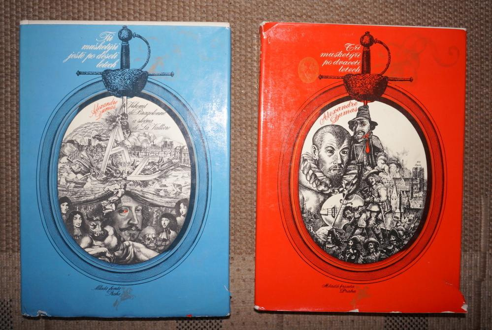 8 knih Jules Verne, Alexandre Dumas - 3
