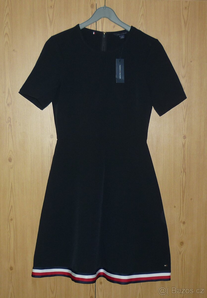 Navy dámské šaty Tommy Hilfiger - 3