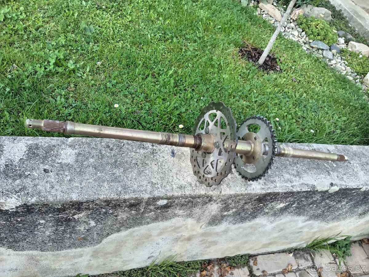 Zadní osa shineray stixe - 3