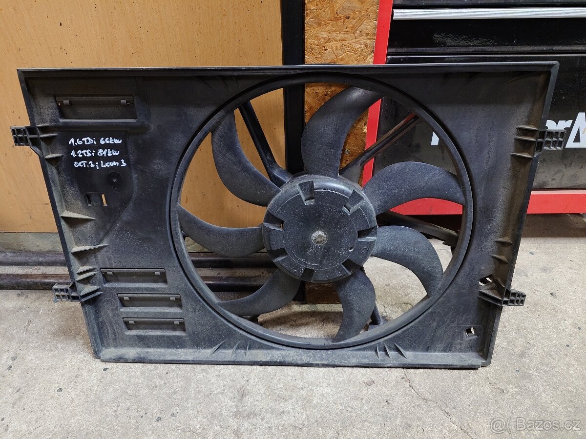 Sahara/chladiče/stěna Škoda Octavia III. 1.6 TDi - 3