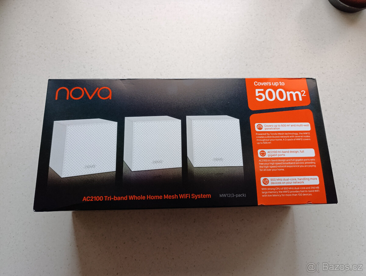 Mesh síť Tenda Nova MW12 (2 ks) - 3