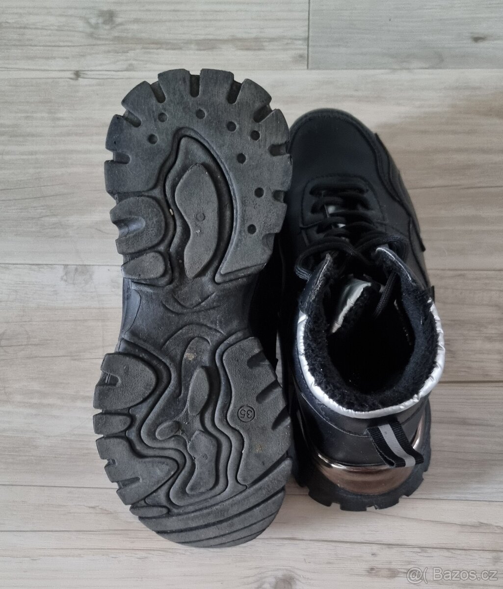 Zimní dívčí boty, vel 35 - 3