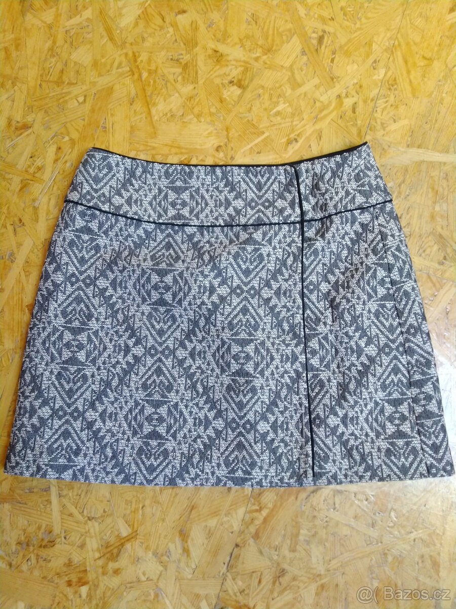 Zavinovací sukně s podšívkou - 3
