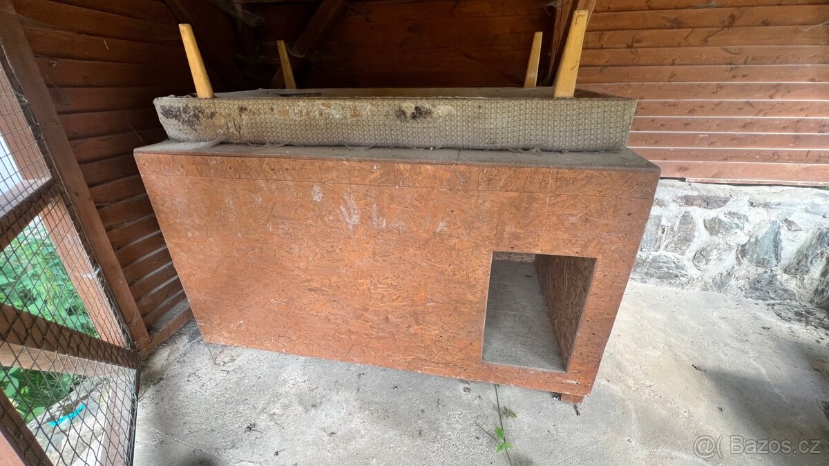 Kotec pro psa + zateplená bouda - 3