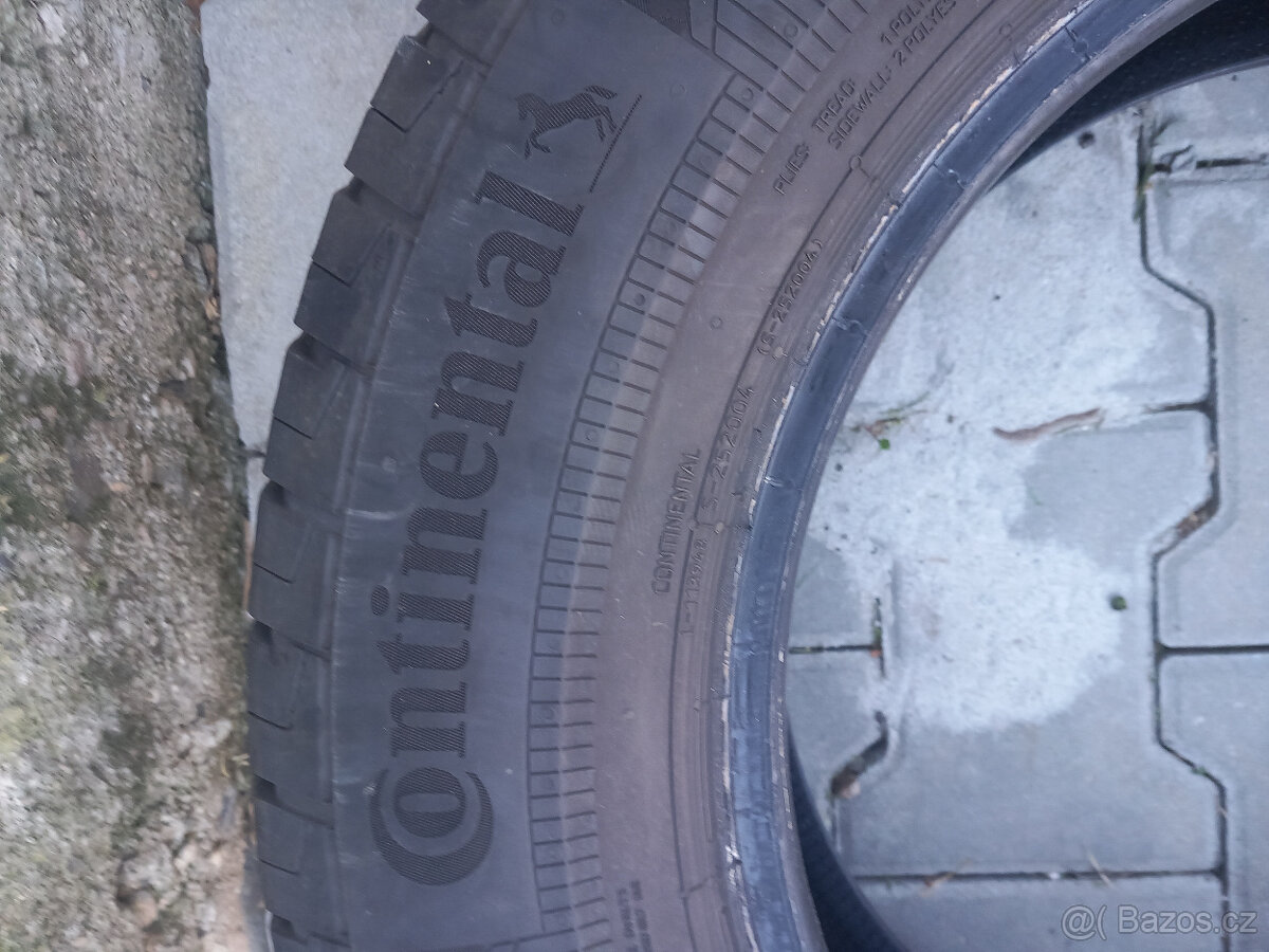 letní pneumatiky - 2x 225/65 R 16 C Continental - 3