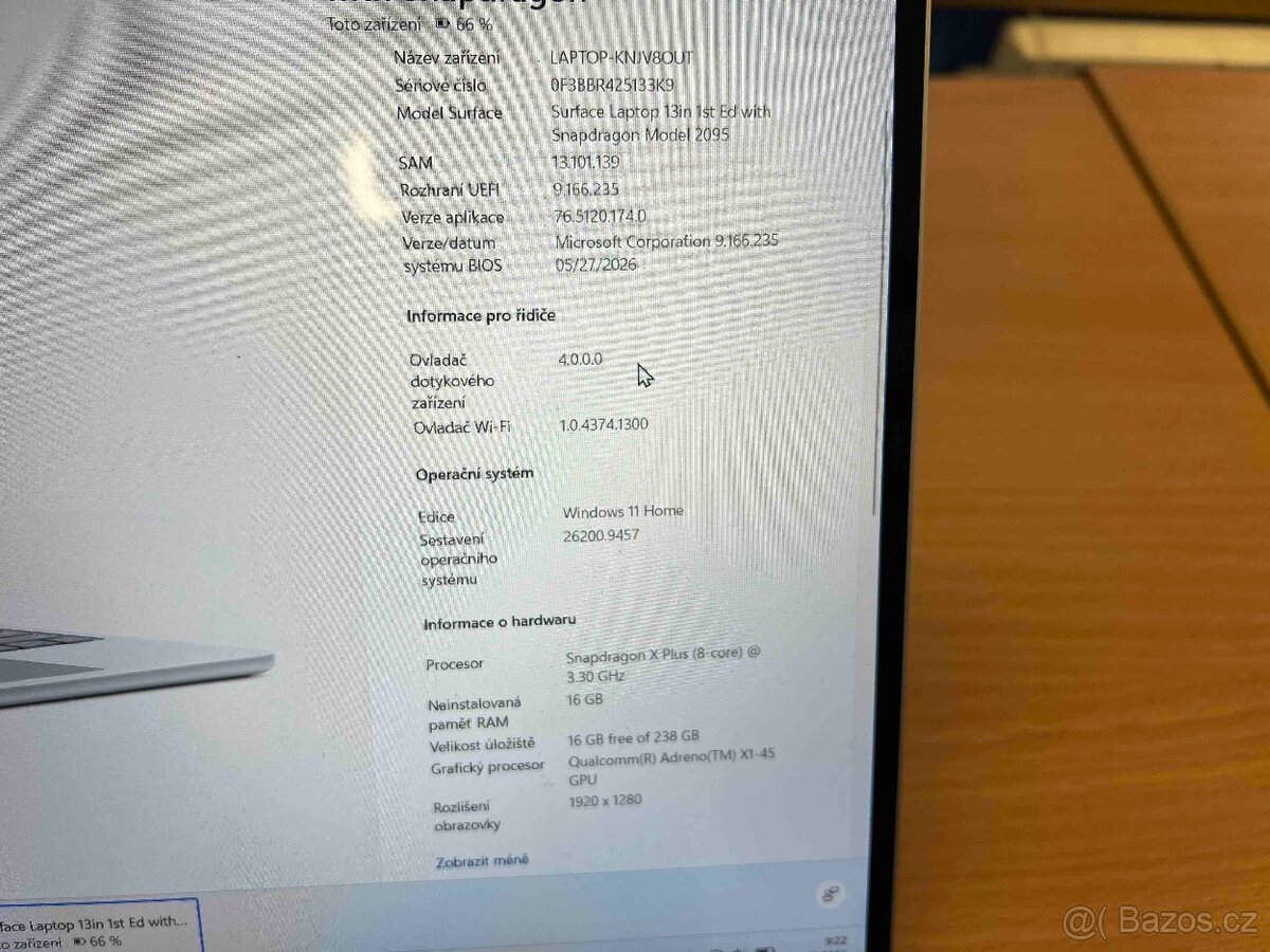 🔥 Microsoft Surface Laptop 13" – Snapdragon X, 16GB - 3