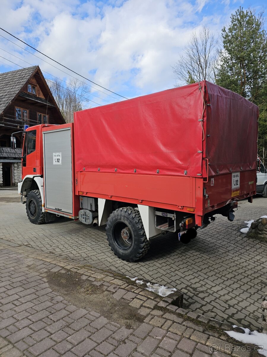 Iveco Eurocargo 4x4 ako nove Hasičske vozidlo Unimog Man
