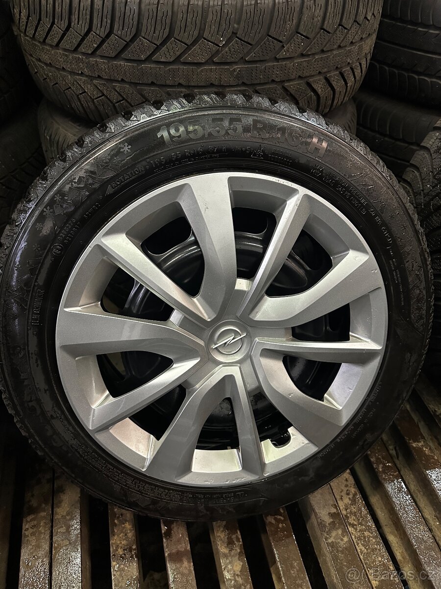 4x108 R16 6,5J ET38 + 195/55 R16 87H Semperit - 3