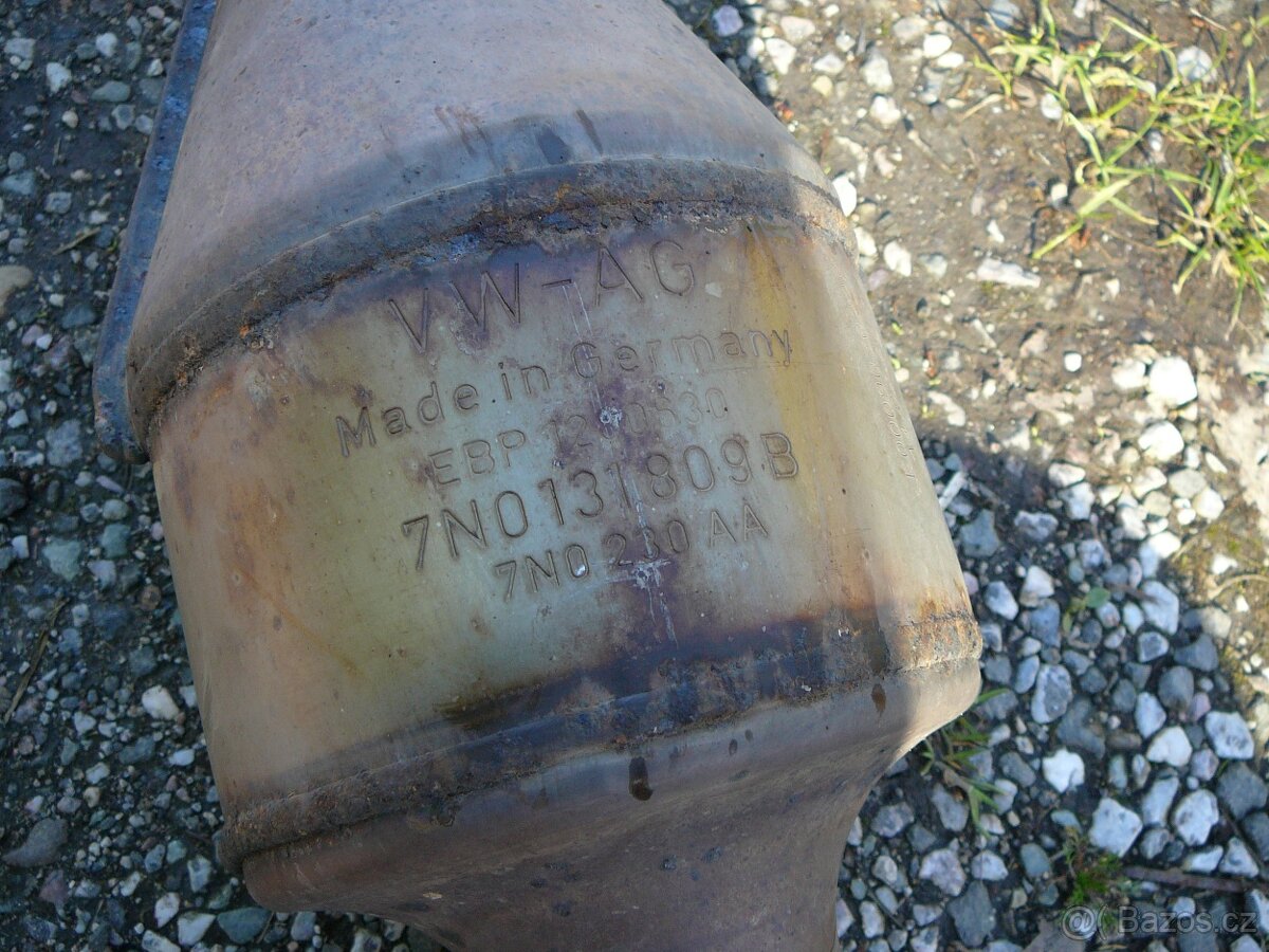 VW SHARAN 7N - KATALIZATOR + DPF FILTR -2,0TDI - 7N0 131 809 - 3