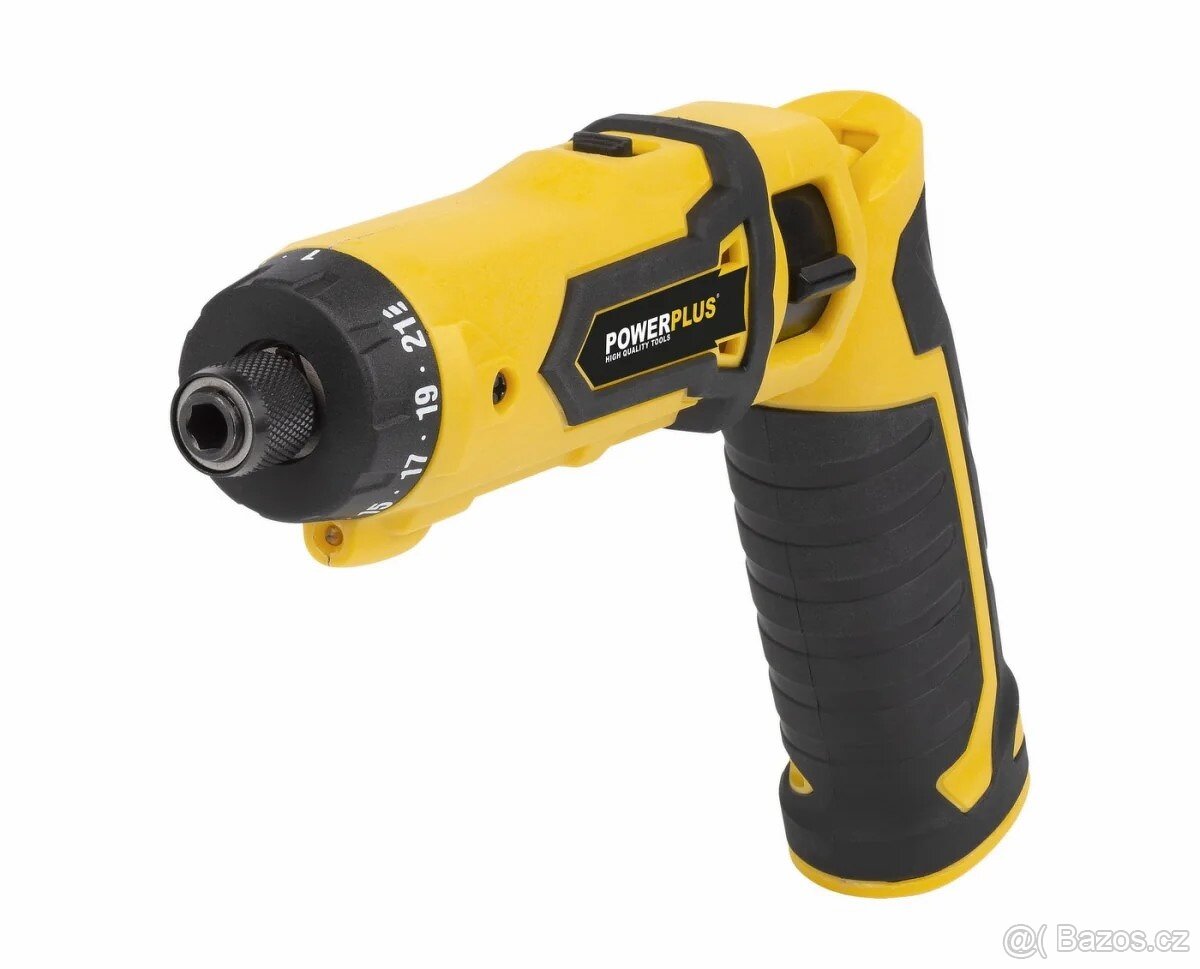 Akumulátorový šroubovák s nabíjecím adaptérem Power Plus - 3