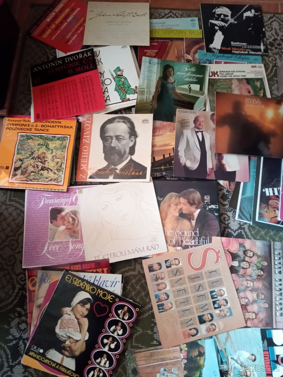 Prodám LP vážné hudby a interpretů populární hudby 20. stol - 3