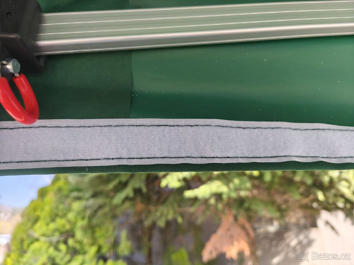 Nůžkový párty stan 6x3 m, hliníkový hexagon 42mm - 3