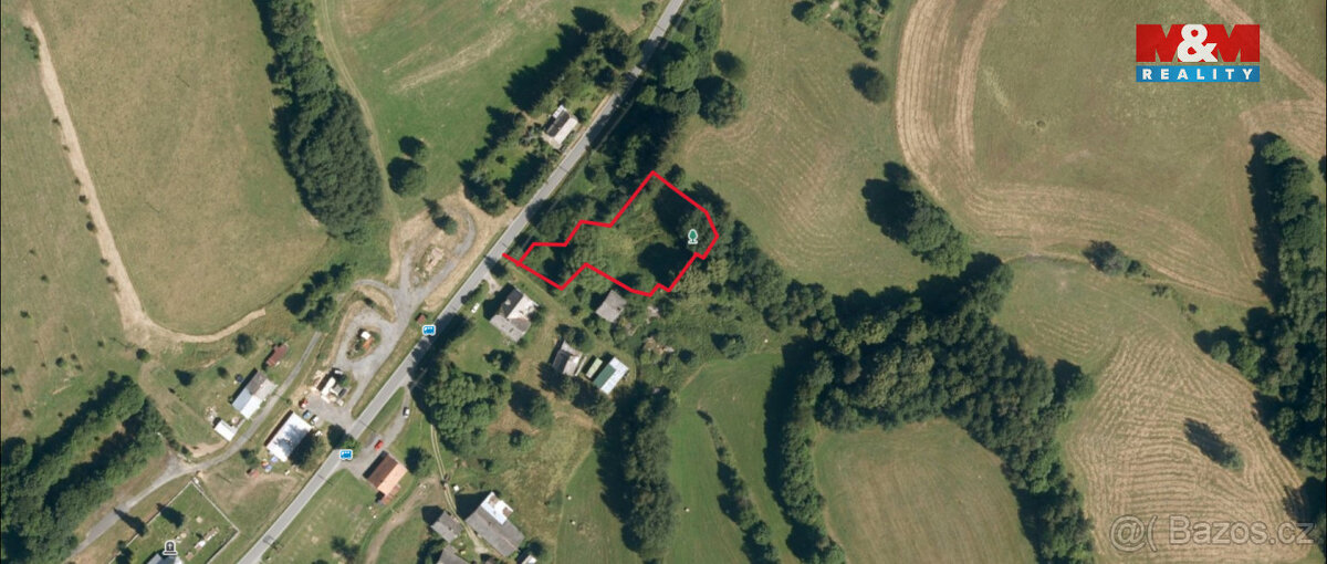 Prodej pozemku k bydlení, 1968 m², Vikantice - 3