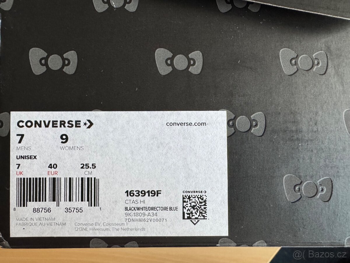 Hello Kitty x Converse Chuck Taylor All Star High - vel. 40 - 3