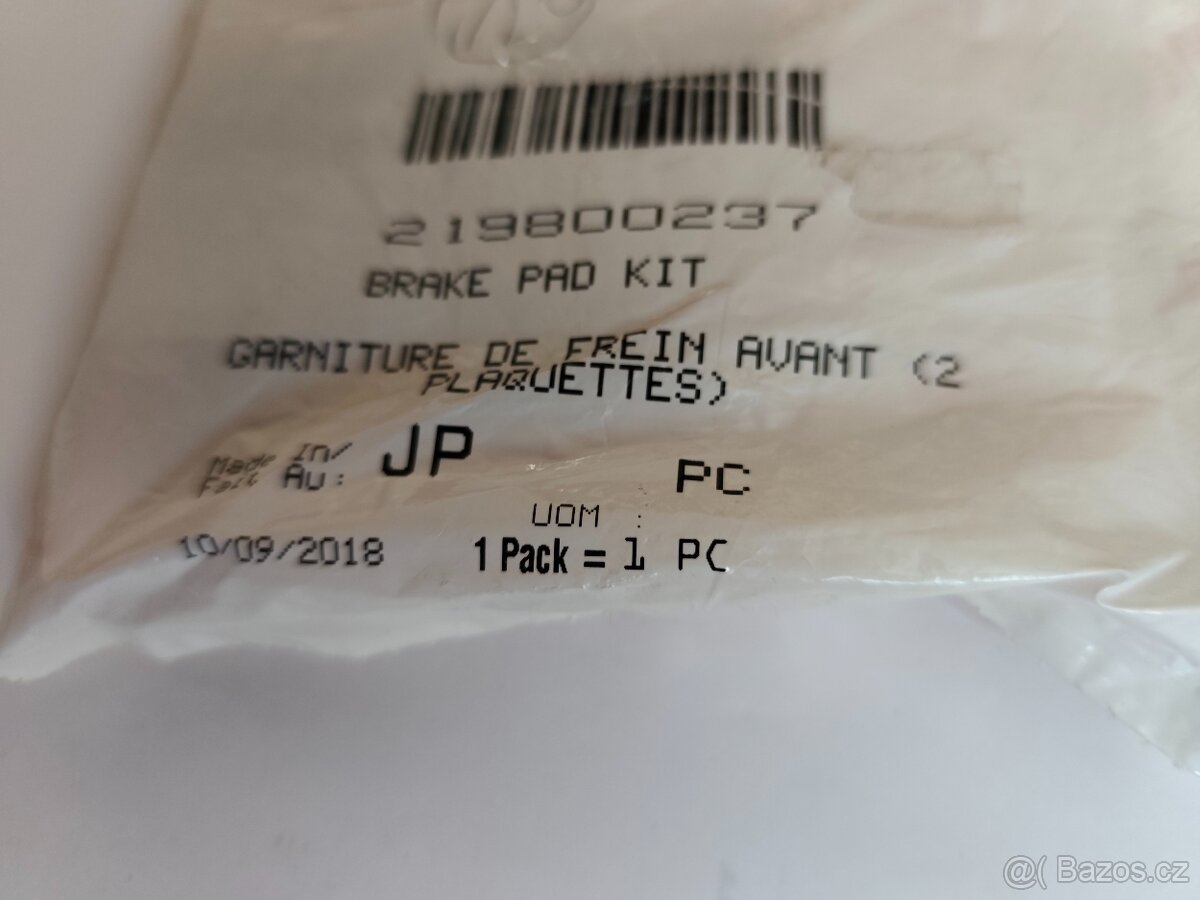 Can-Am přední brzdové destičky Spyder - 3