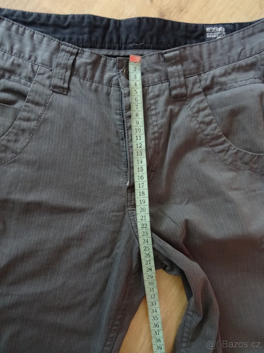 Pánské šedé kalhoty Reserved - velikost M - 3