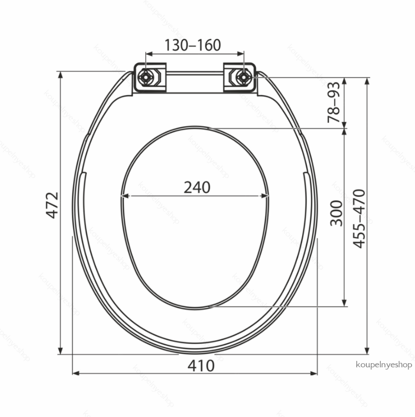 ALCAPLAST WC sedátko Basic Antibacterial ALC-A6550 - 3