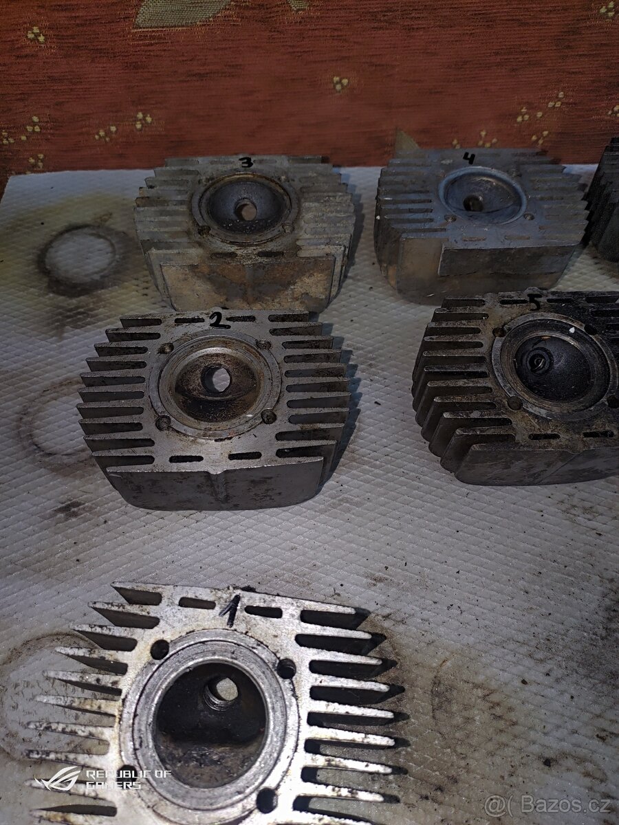 Hlavy válce jawa pionýr - 3