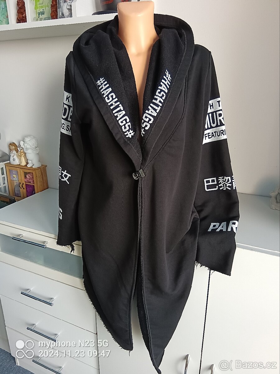 Cardigan s kapucí zn."BY DIMLI" - 3