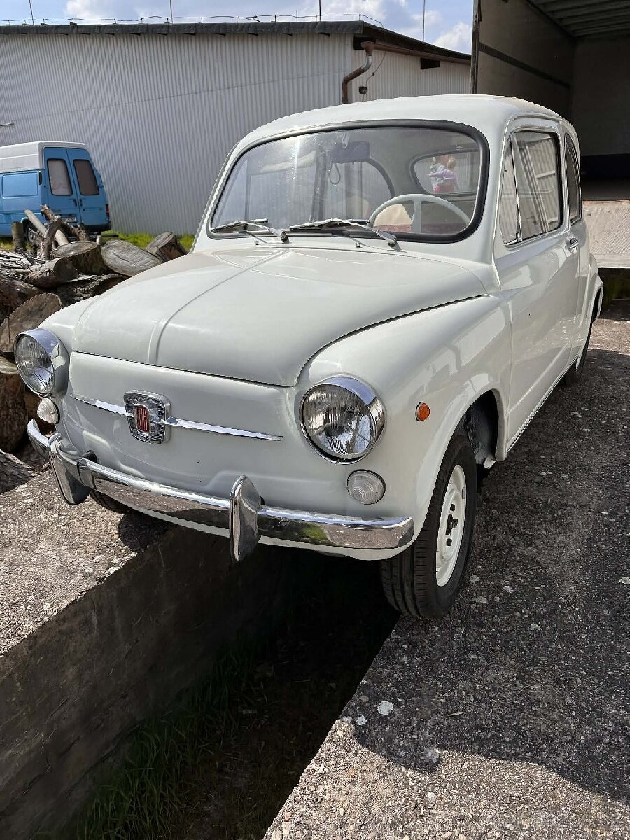Fiat 600 - po repasu, nedodělané detaily - 3