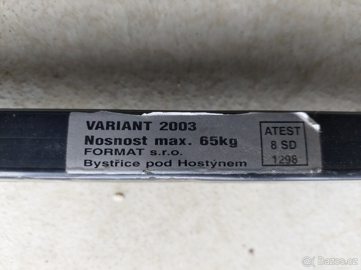 Příčníky na Octavii I + dvě krytky - 3