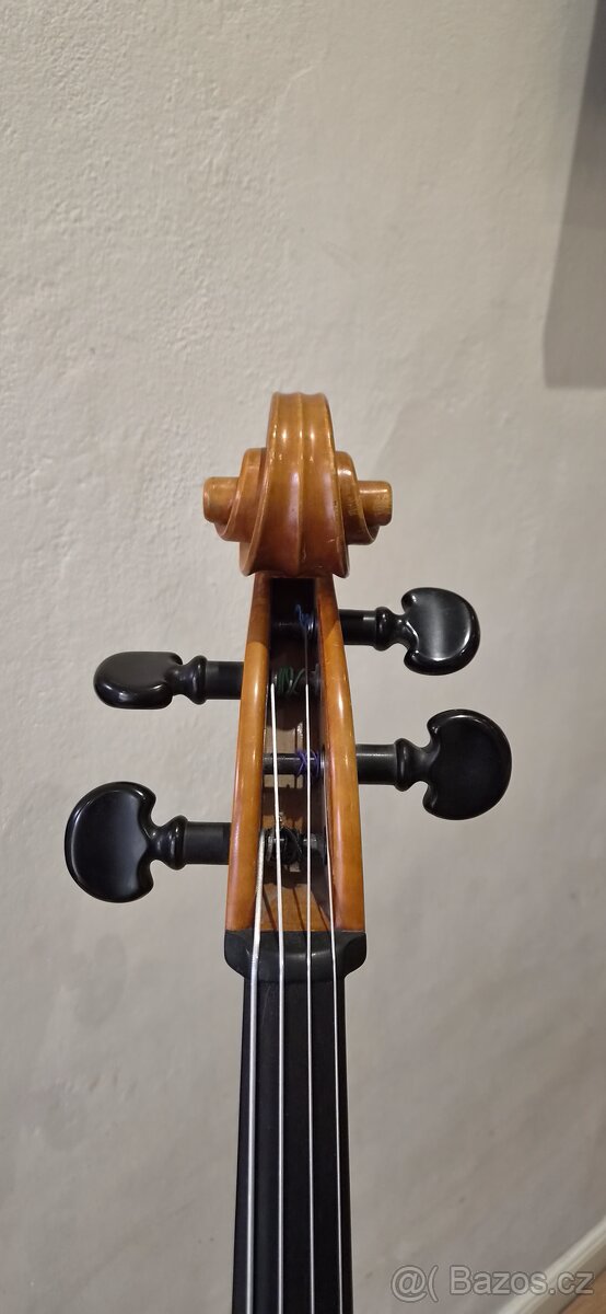 4/4 krásné staré Německé violoncello - 3